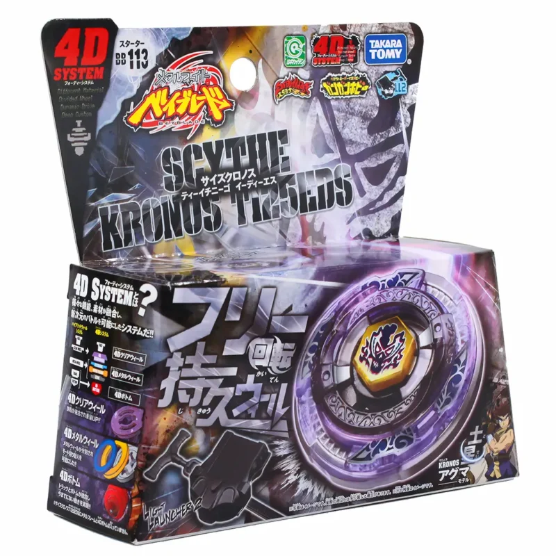 Toupie Scythe Kronos Beyblade Metal Fury 100% Original